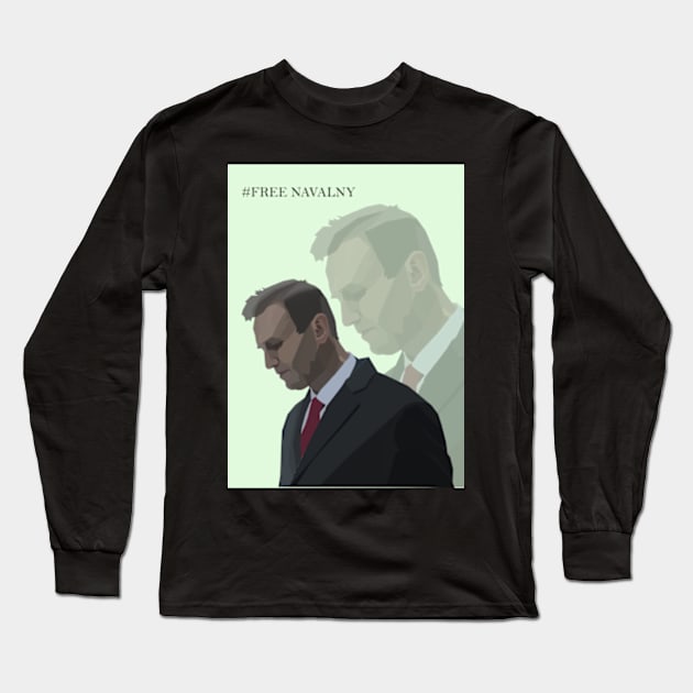 Navalny Long Sleeve T-Shirt by zombies butterfly